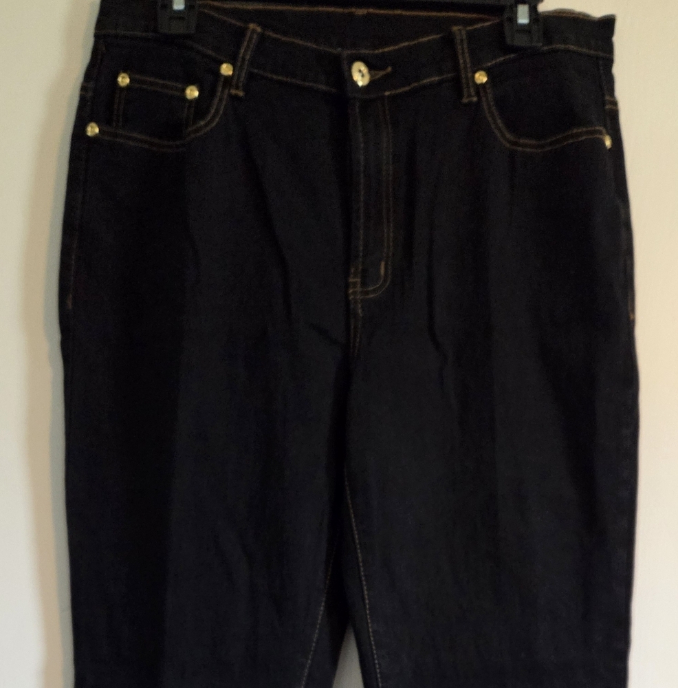 DG2 by Diane Gilman Women's Dark Jeans